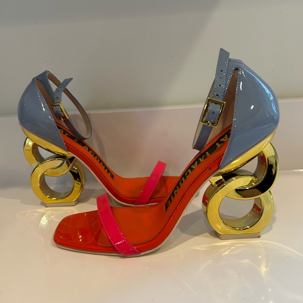 Kat Maconie - Justine Heel - Stylish Women's Heels with Gold Accents
